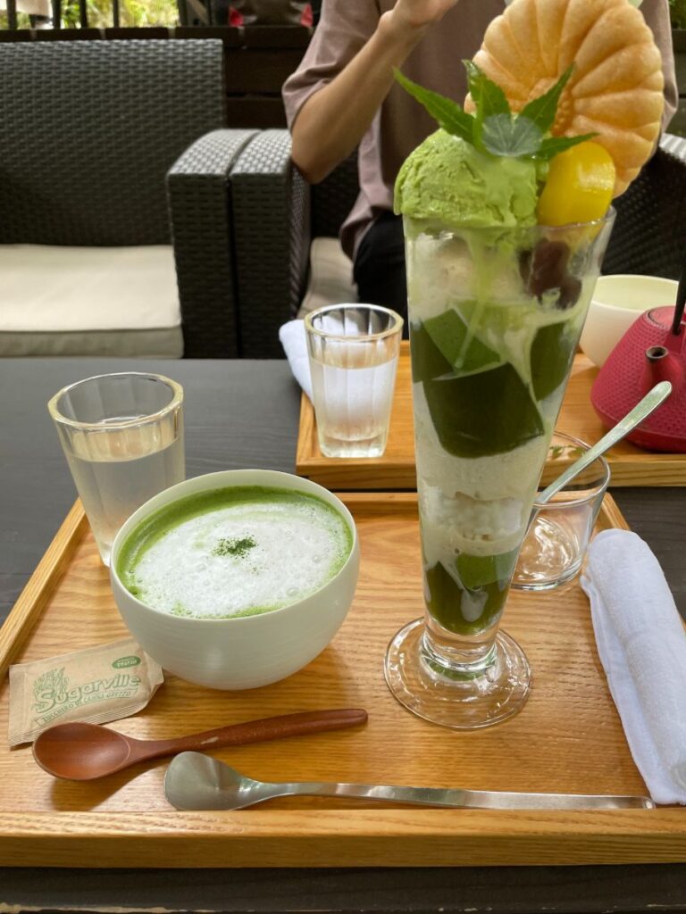 抹茶パフェ
